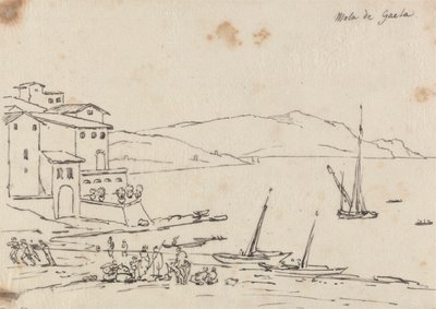 Mola v Gaetě od John Robert Cozens