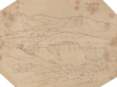 Monmeliant od John Robert Cozens