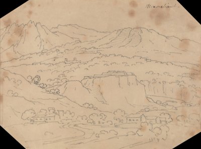 Monmeliant od John Robert Cozens