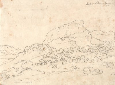 Poblíž Chamberg od John Robert Cozens