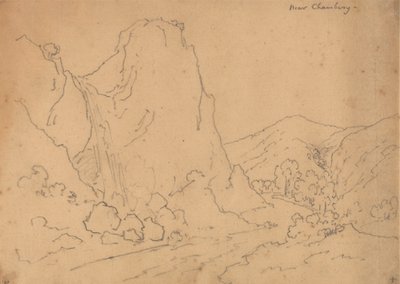 Nedaleko Chambery od John Robert Cozens