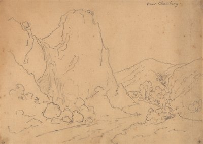 Poblíž Chambéry od John Robert Cozens