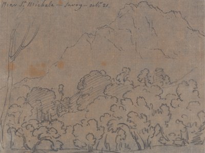 Blízko St. Michele, Savoy, 21. října od John Robert Cozens