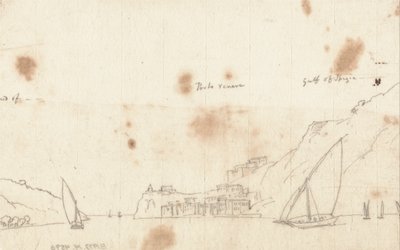 Portovenere od John Robert Cozens