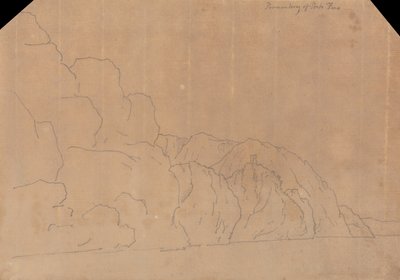 Výběžek Porto Fino od John Robert Cozens