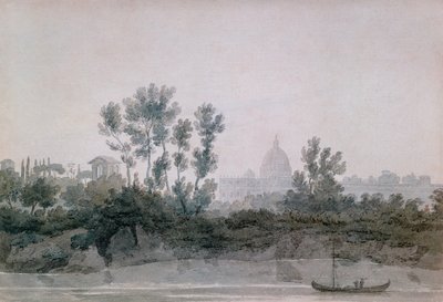 Řím (wc na papíře) od John Robert Cozens