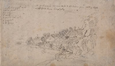 Břehy řeky Avon v Hotwells od John Robert Cozens