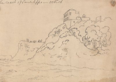 Pobřeží Posillipo, 16. října od John Robert Cozens