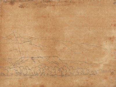 U říčního hostince, Tyrolsko, 5. června od John Robert Cozens