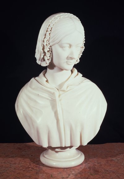 Busta Florence Nightingalové (1820-1910) od John Robert Steell
