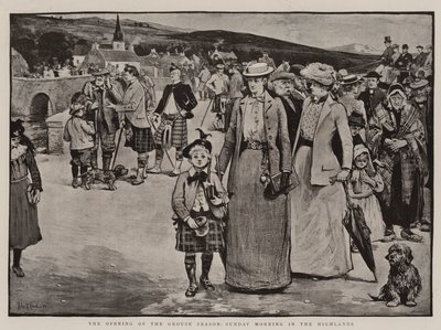 Zahájení tetřevové sezóny, nedělní ráno na Vysočině od John Robertson Reid