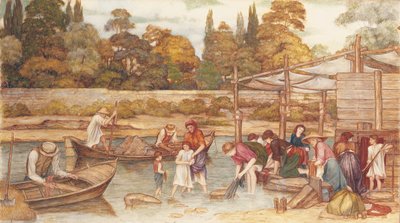 Místo mytí od John Roddam Spencer Stanhope