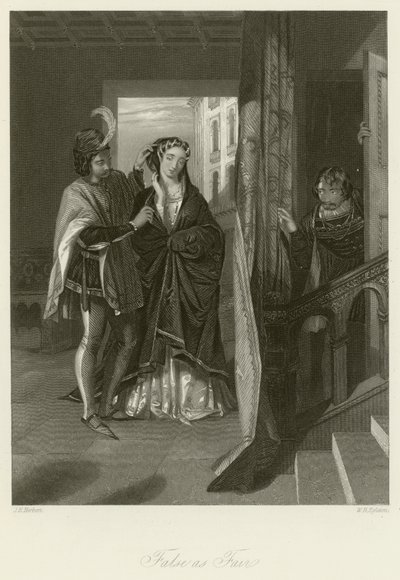 Falešné jako spravedlivé od John Rogers Herbert