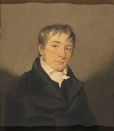 Portrét neznámého muže od John Rubens Smith
