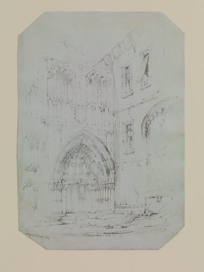 Holyroodská kaple od John Ruskin