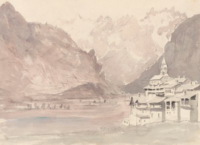 Švýcarská horská krajina od John Ruskin