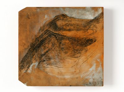 Staubbach, Švýcarsko (pero, inkoust a akvarel na dřevo) od John Ruskin