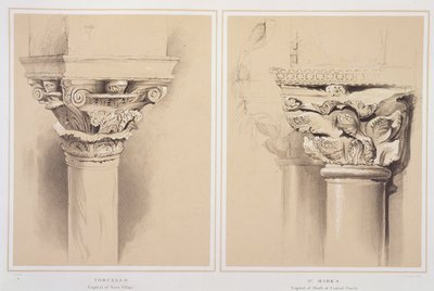 Torcello, hlavní město Nave Pillar a St. Mark