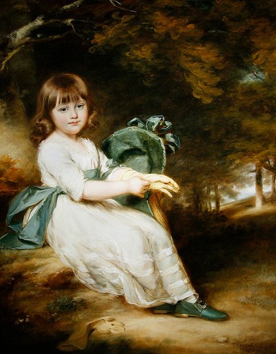 Portrét Mary Sheppard od John Russell