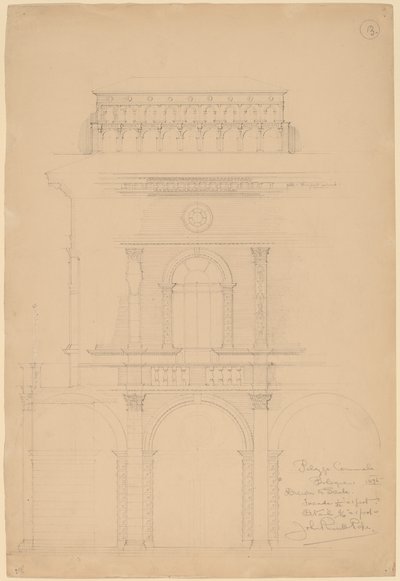 Radnice, Bologna od John Russell Pope