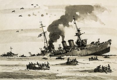 Po maltské operaci v roce 1942 byla Cairo potopena britskými torpédoborci. od John S. Smith