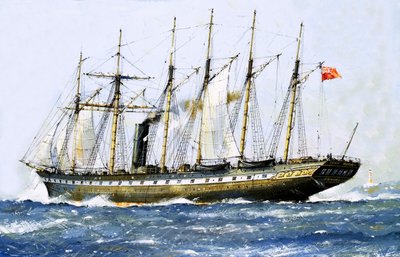 SS Great Britain, nejlepší loď Isambarda Království Brunela od John S. Smith