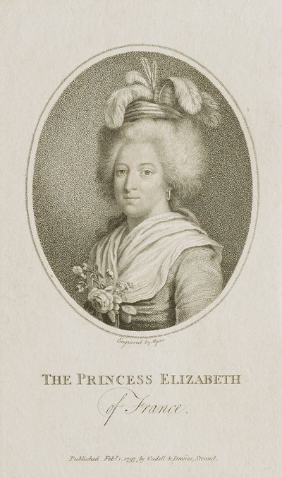 Francouzská princezna Alžběta od John Samuel Agar