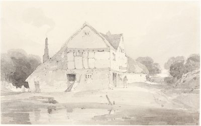 Chata v Dorking v Surrey od John Sell Cotman