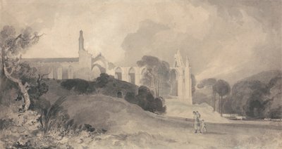 Boltonské převorství, Yorkshire od John Sell Cotman
