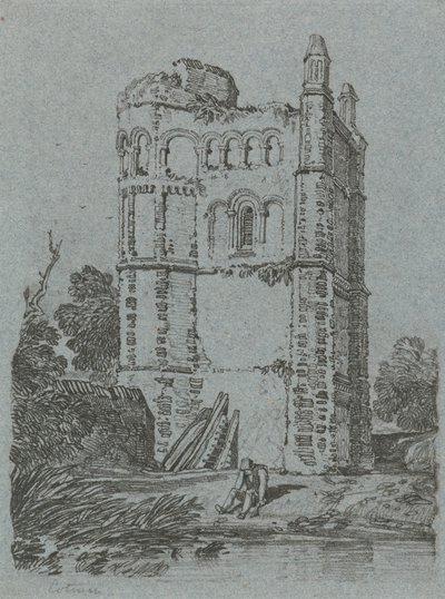 Brandsby Tower, Yorkshire od John Sell Cotman