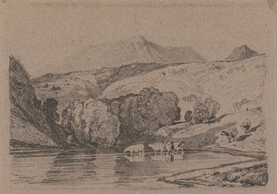 Cader Idris od John Sell Cotman
