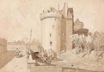 Hrad v Alenconu od John Sell Cotman