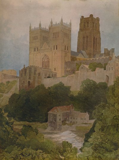 Katedrála v Durhamu, 1923 od John Sell Cotman