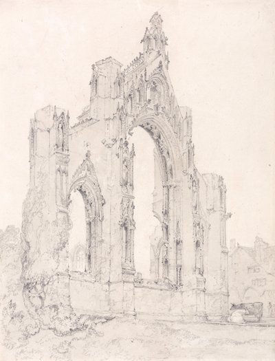 Východní konec kostela v Howdenu, Yorkshire od John Sell Cotman