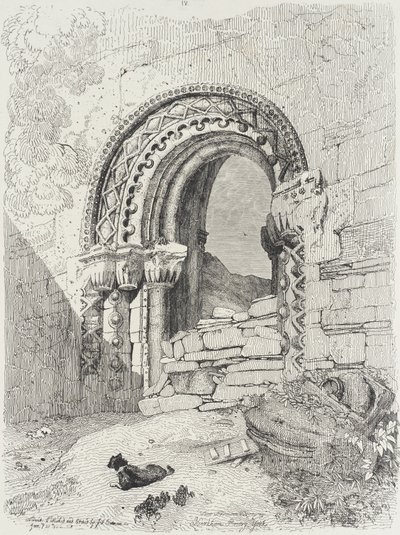 Převorství Kirkham, York od John Sell Cotman