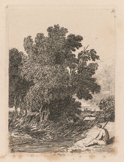 Kniha studií: Plate 16, Studie od John Sell Cotman