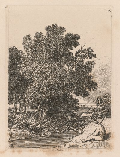 Kniha studií: deska 16, studie, 1838 od John Sell Cotman