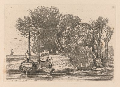 Liber Studiorum: Plate 19, Postwick Grove, Norfolk, 1838 od John Sell Cotman