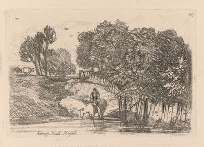 Liber Studiorum: Plate 20, Felbrigg Heath, Norfolk, 1838. od John Sell Cotman