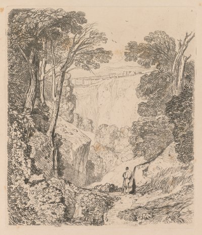 Liber Studiorum: Talíř 2, Pohled na Clifton od John Sell Cotman