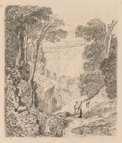 Liber Studiorum: Plate 2, Pohled na Clifton, 1838 od John Sell Cotman
