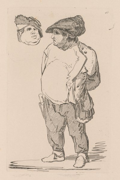 Liber Studiorum: Talíř 47, Studie, 1838. od John Sell Cotman