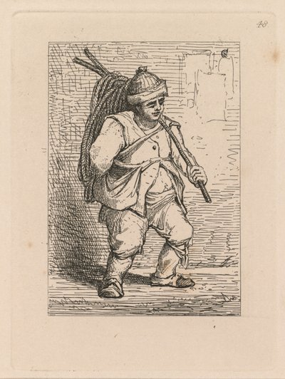 Liber Studies: Plate 48, A Study, 1838 od John Sell Cotman