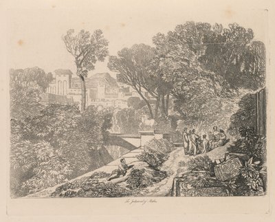 Liber Studiorum: Talíř 6, Midasův soud od John Sell Cotman