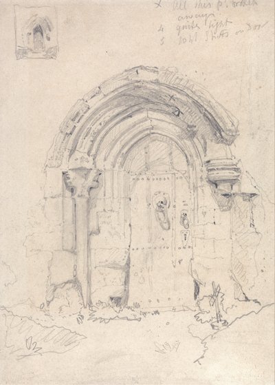 Kruchta kostela Stratton Saint Mary