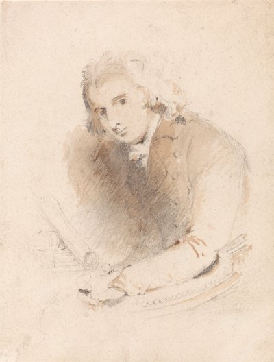 Portrét učence od John Sell Cotman