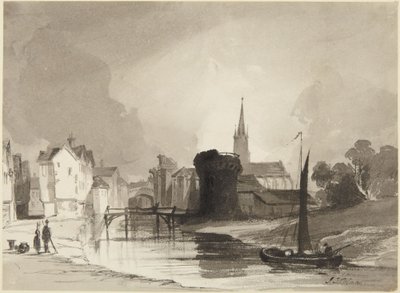 Říční krajina od John Sell Cotman