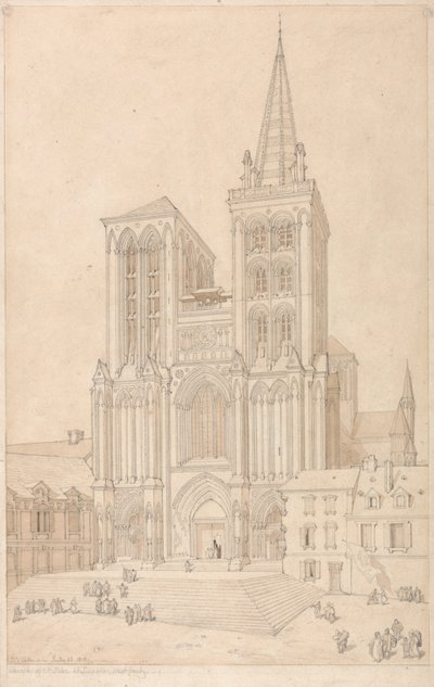 Petra v Lisieux, Normandie: Normandie: západní fronta od John Sell Cotman