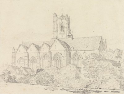 Kostel svatého Jana, Peronne (Somme) od John Sell Cotman
