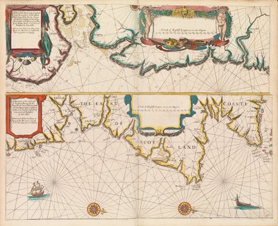 Anglický lodivod první kniha: popis severní plavby, cca 1671 (papír) od John Seller